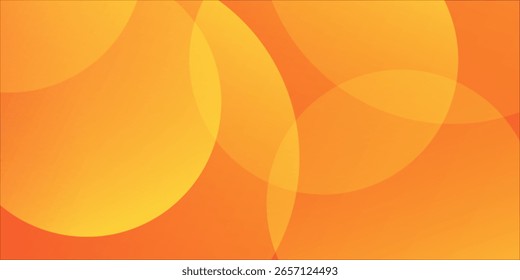 Fundo laranja abstrato. Composição em formas fluidas. Vetor Eps10