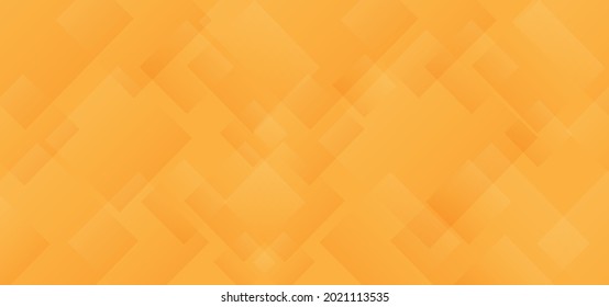 Abstract orange background with geometric shape