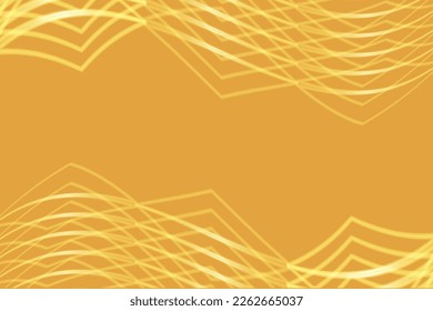 Abstract orange background with geometric shapes pattern. Vector illustration