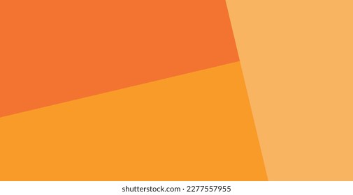 Resumen de fondo naranja con formas geométricas. Para papel pintado, portada, banner, afiche, cartel y presentación vívida. Fondo de diseño geométrico moderno para tarjetas de visita y planilla de volante, vector
