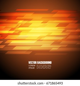 abstract orange background, geometric style