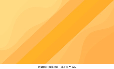 FONDO NARANJA Abstractas CON FORMAS DIBUJADAS A MANO PLANTILLA DE VECTOR DE DISEÑO PLANO COLORIDO PARA FONDO DE PANTALLA, DISEÑO DE CUBIERTA
