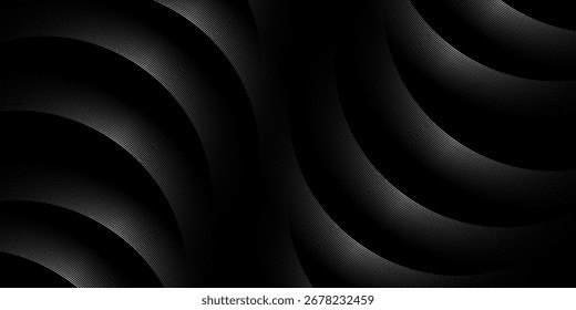 abstract orange background with line waves. Vector illustrator	