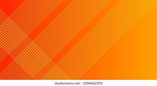 Abstractas fondo naranja con líneas