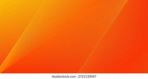 Abstractas fondo naranja con líneas. Vector Eps10
