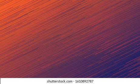 abstract orange background with lines. orange and navi lines
