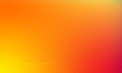 Abstract Orange Background, Minimal Colorful Mesh Gradient Banner Concept