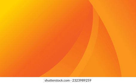 Abstract orange background. Minimal abstract cover design. Creative colorful wallpaper. Trendy gradient poster. Vector illustration
