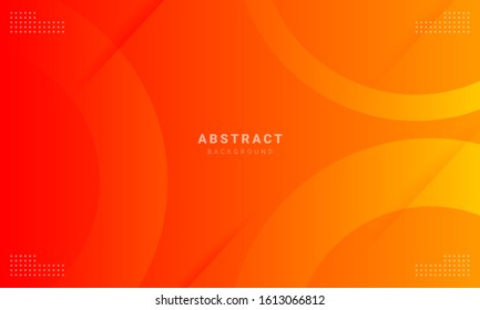 Abstract orange background with minimal geometric effects and slashes, can be used for the sale of banners, wallpapers, brochures, landing pages.