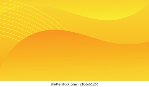 abstract orange background with minimal waveform