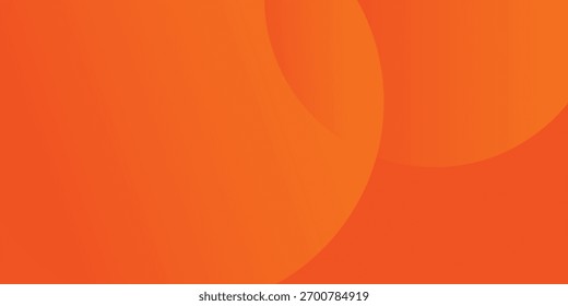 Abstractas fondo naranja con círculos superpuestos.