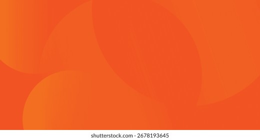 Fundo laranja abstrato com sobreposição de círculos sutis. ilustrador vetorial eps10.