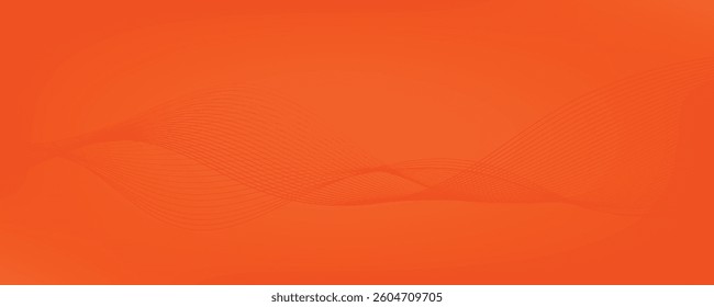 abstract orange background with red lines	