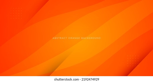 abstract orange background with simple lines.colorful orange design. bright and modern with shadow 3d concept. eps10 vector