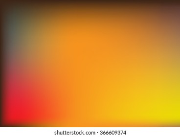 abstract orange background with smooth gradient colors and multicolor texture design for brochure /  Easter / Christmas / web template