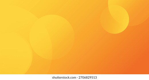 Fondo naranja Abstractas con gradiente de color fluido suave. Círculo de Fondo de pantalla Creativo. Composición y Elementos de Formas dinámicas. Diseño moderno en Ilustración vectorial Eps10

