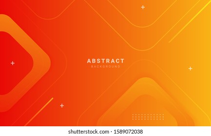 abstract orange background with square shape, can be used for banner sale, wallpaper, for, brochure, landing page.