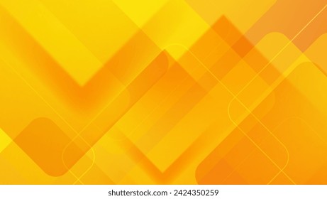 abstract orange background with square shapes composition. vector illustration