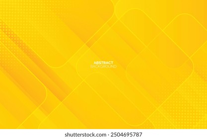 Abstract orange background with square shapes. Geometric design elements. Dynamic shapes. Modern concept. Suit for brochure, flyer, banner, corporate, cover, website, poster. Vector illustration