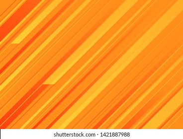 Abstract orange background with orange stripes.