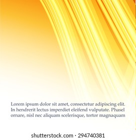 Abstract orange background with stripes
