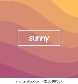 Abstract orange background, sunny background. Vector illustration