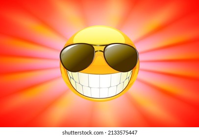 Abstract orange background  sunshine  summer background