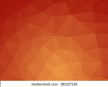 Abstract Orange Background Triangle Vector Illustration Stock Vector ...