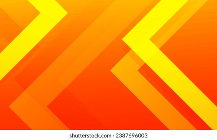 Abstract orange background with triangles. Vector iilustration