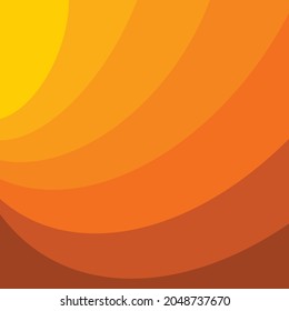 abstract orange background vector design