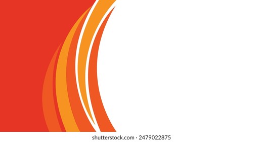 Abstract orange background. vector element for presentation design, banner, brochure, and business card