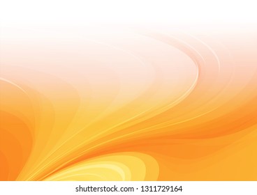Abstract orange background. Vector illustration