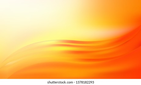 Abstract Orange Background Vector Illustration