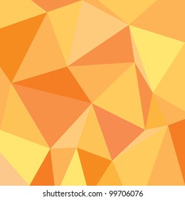 Abstract Orange Background Vector Illustration