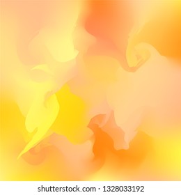 Abstract orange background with vibrant gradient shapes. Design template for covers, placards, flyers, presentations, cards, banners, advertisement, identity. Vector illustration. Eps10