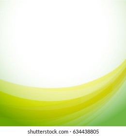 Abstract Orange Background, Wavy Design 