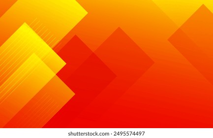 Abstract orange banner background. Eps10 vector