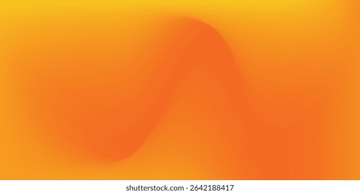 Abstract orange banner background. Graphic design banner pattern background template with dynamic curve shapes. vektor	
