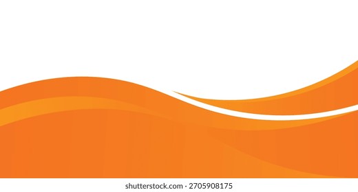 Abstractas fondo de Anuncio naranja. Plantilla de fondo de patrón de Anuncio de Diseño gráfico con Formas de curva dinámica. vektor, eps.10