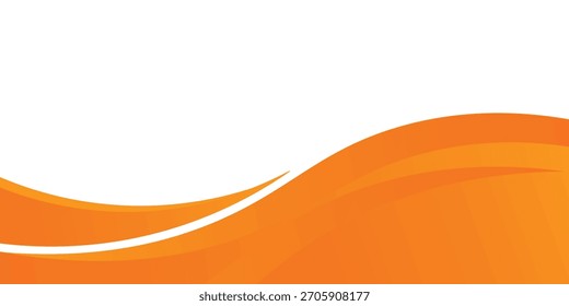 Abstractas fondo de Anuncio naranja. Plantilla de fondo de patrón de Anuncio de Diseño gráfico con Formas de curva dinámica. vektor, eps.10