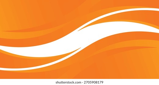 Abstractas fondo de Anuncio naranja. Plantilla de fondo de patrón de Anuncio de Diseño gráfico con Formas de curva dinámica. vektor, eps.10