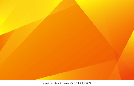 Abstract orange banner background. Vector illustration