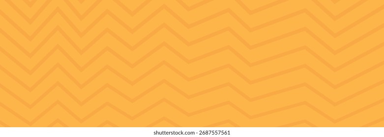 Abstrakte orangefarbene Banner flachen geometrischen Stil. Orange wellige Halloween oder Sommer Kinder horizontale Banner, Poster, Layout und Hintergrund Design-Vorlage.