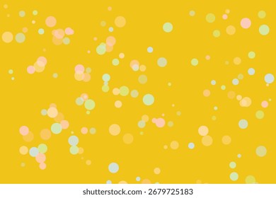 Fundo de bolhas de cerveja laranja abstrato com textura líquida e design de padrão sem costura.  Bolhas de cerveja dourada fundo abstrato com textura líquida e efeito de vidro