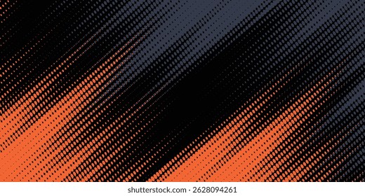 Abstract orange, black and blue background with grunge brush strokes. textures for poster and web banner design vector illustration eps10