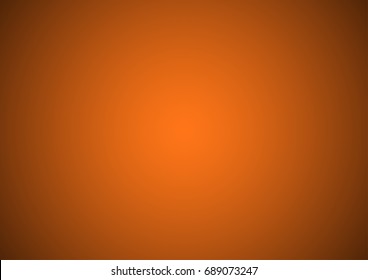 Abstract orange and black gradient design background, Halloween theme concept. Vector illustration