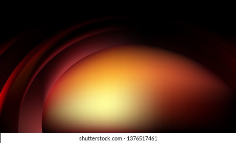 Abstract Orange and Black Graphic Background