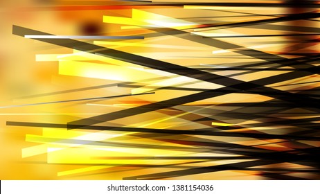 Abstract Orange and Black Random Overlapping Lines Background Image