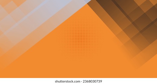 Resumen de fondo degradado naranja, negro y blanco. Líneas de caja rectangulares abstractas modernas de color naranja, negro y blanco para el diseño de presentaciones, banner, broche y tarjeta de visita