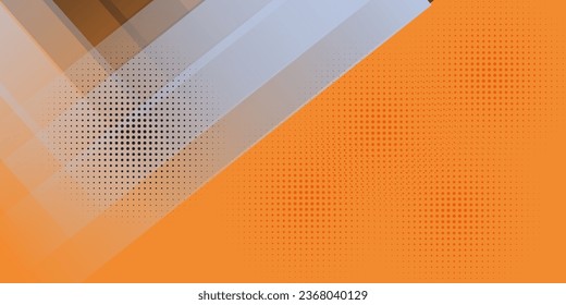 Abstract orange ,black and white gradient background. Modern orange ,black and white abstract rectangular box lines for presentation design, banner, brocure and business card